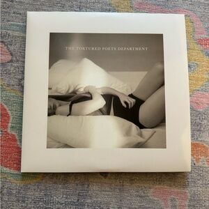 The Tortured Poets Department Phantom Clear Edition Vinyl Record